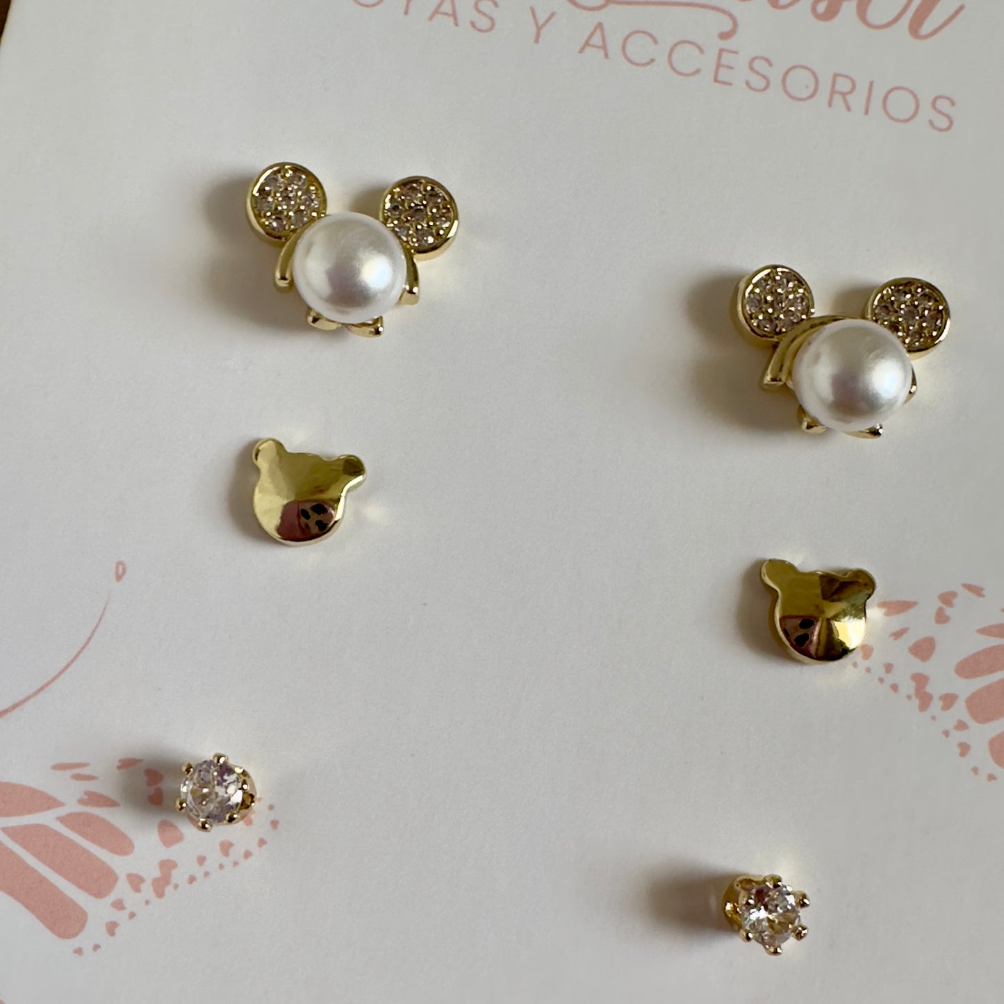 Set topitos Mickey y Minnie