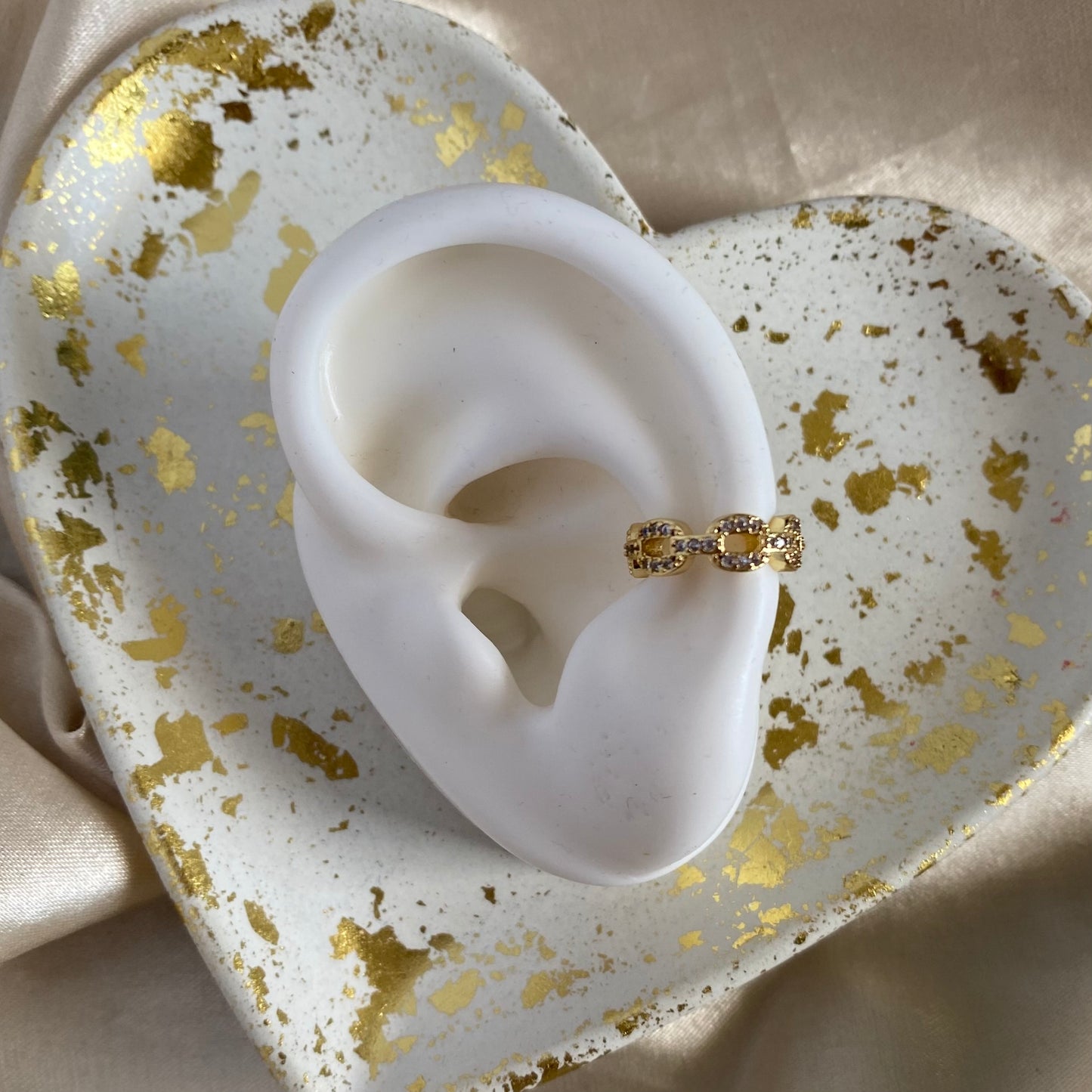 Earcuff cadena circones
