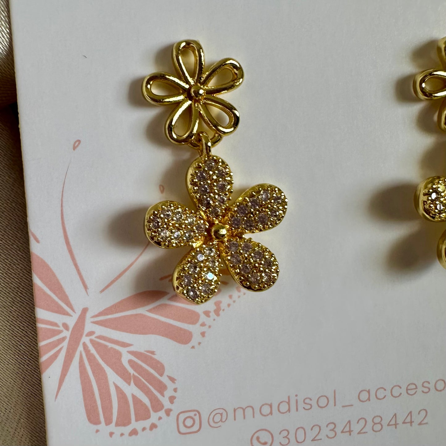 Topos flor doble