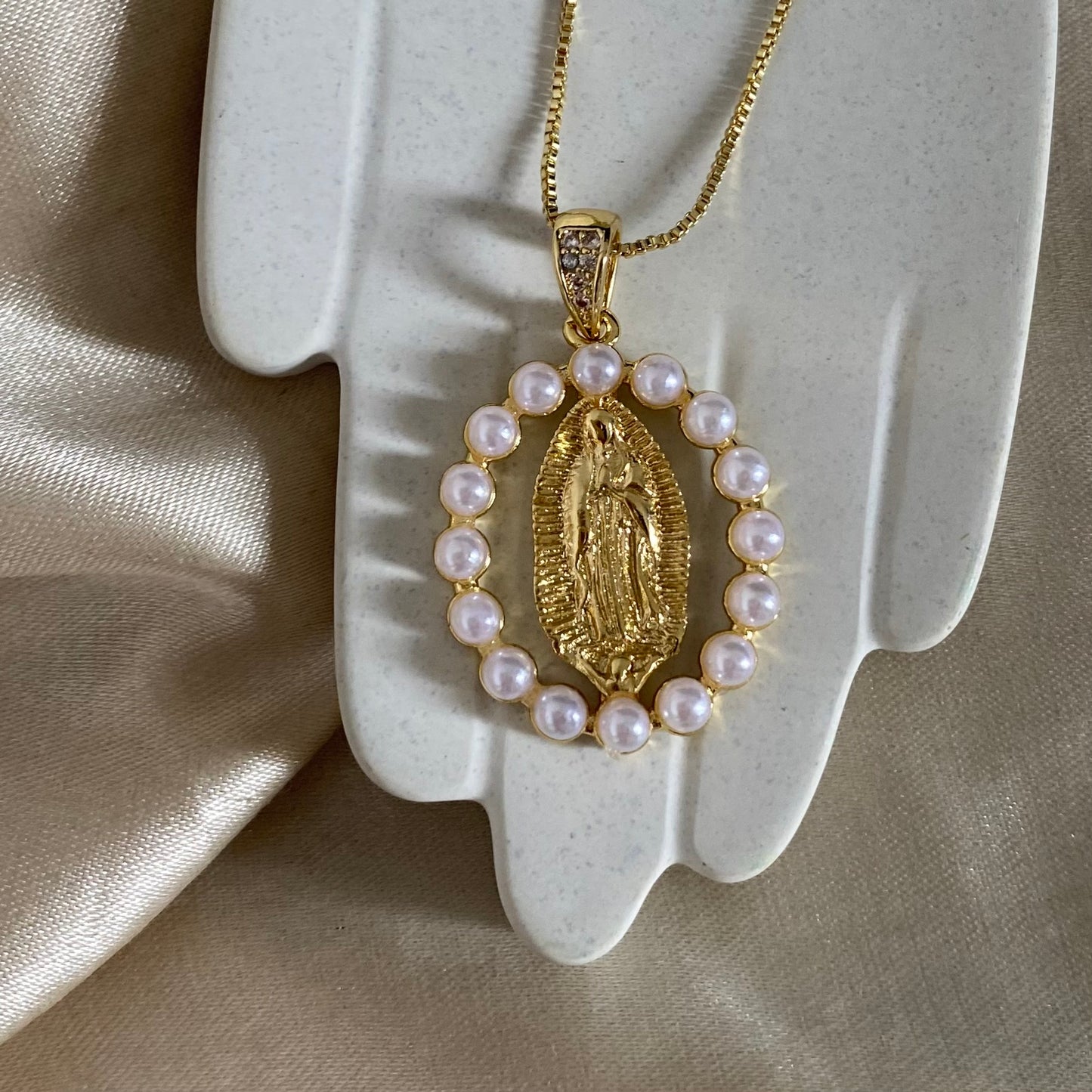 Set Guadalupe Perlas