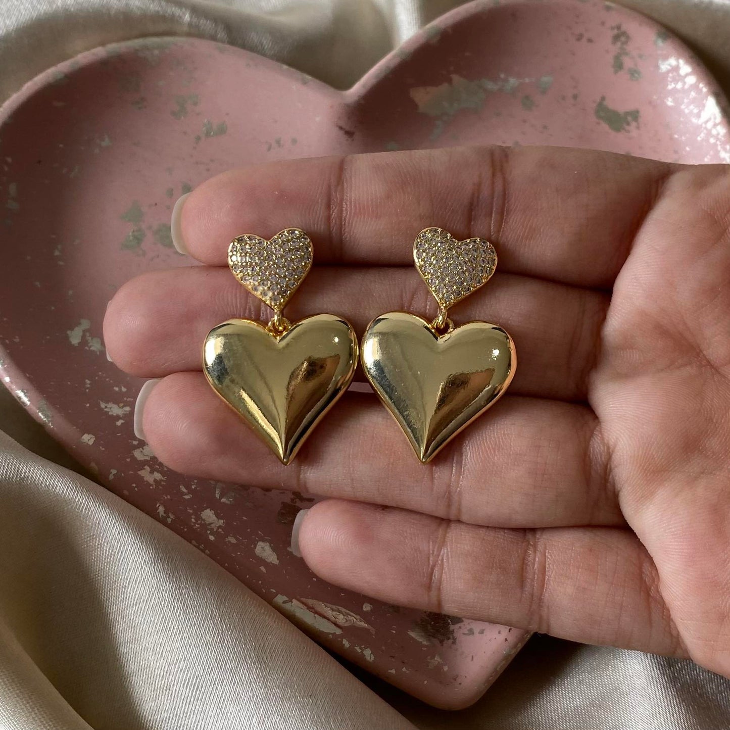 Topos doble corazon circones