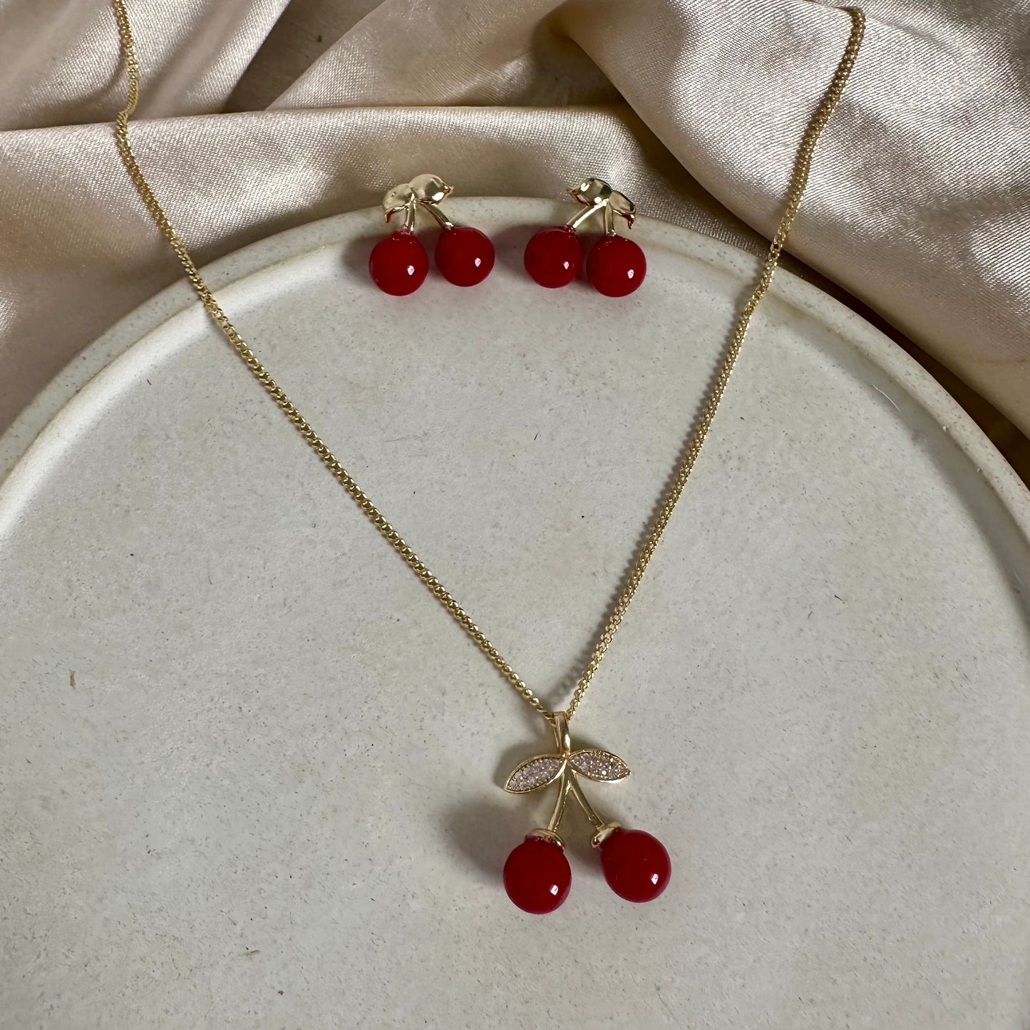 Set cereza mediano