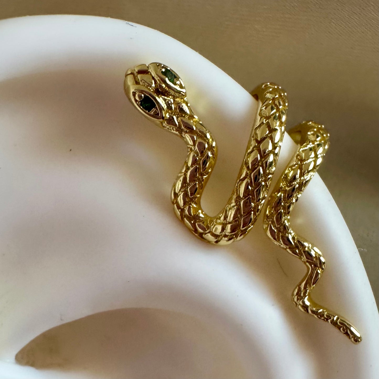 Earcuff serpiente larga