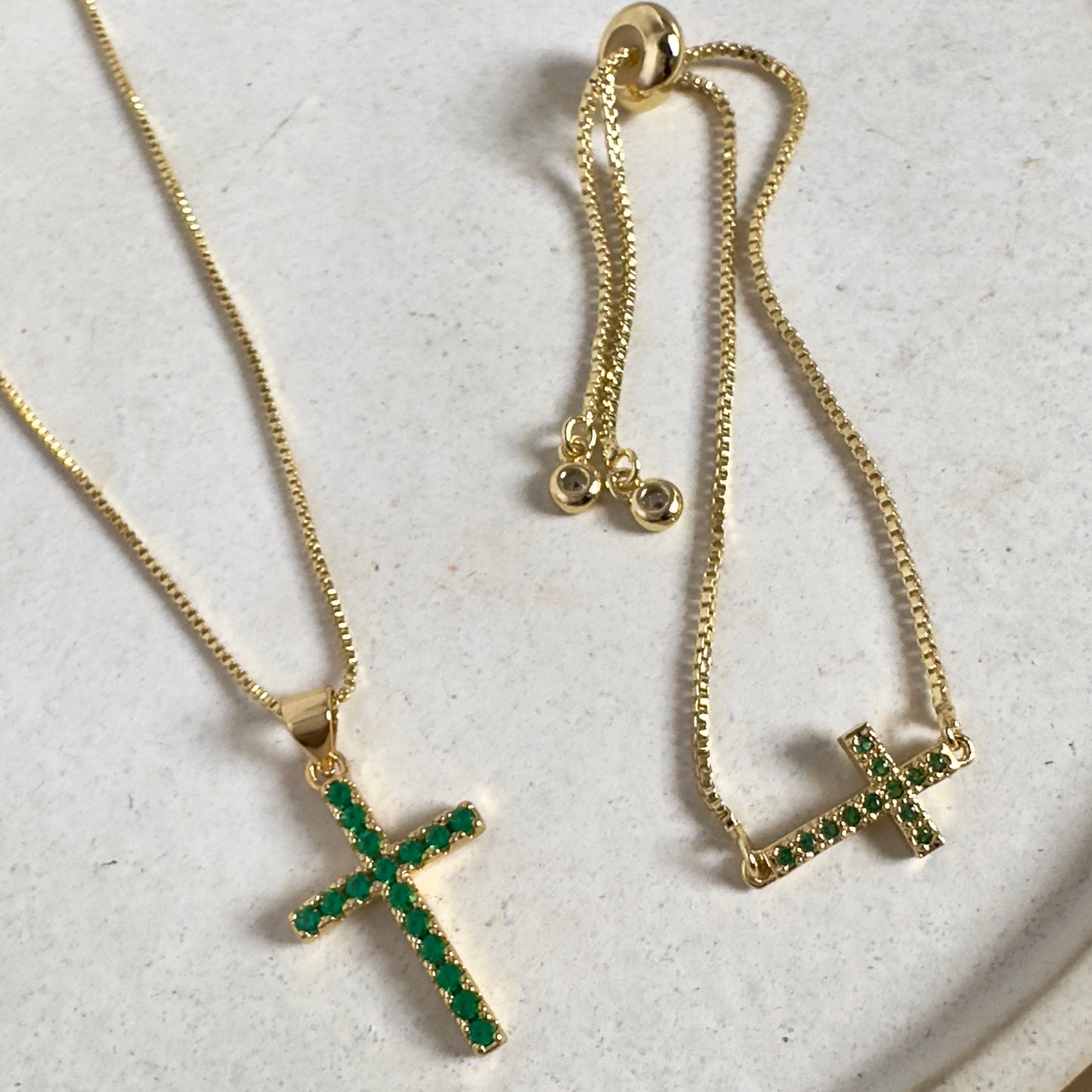 Set cruz circones verdes