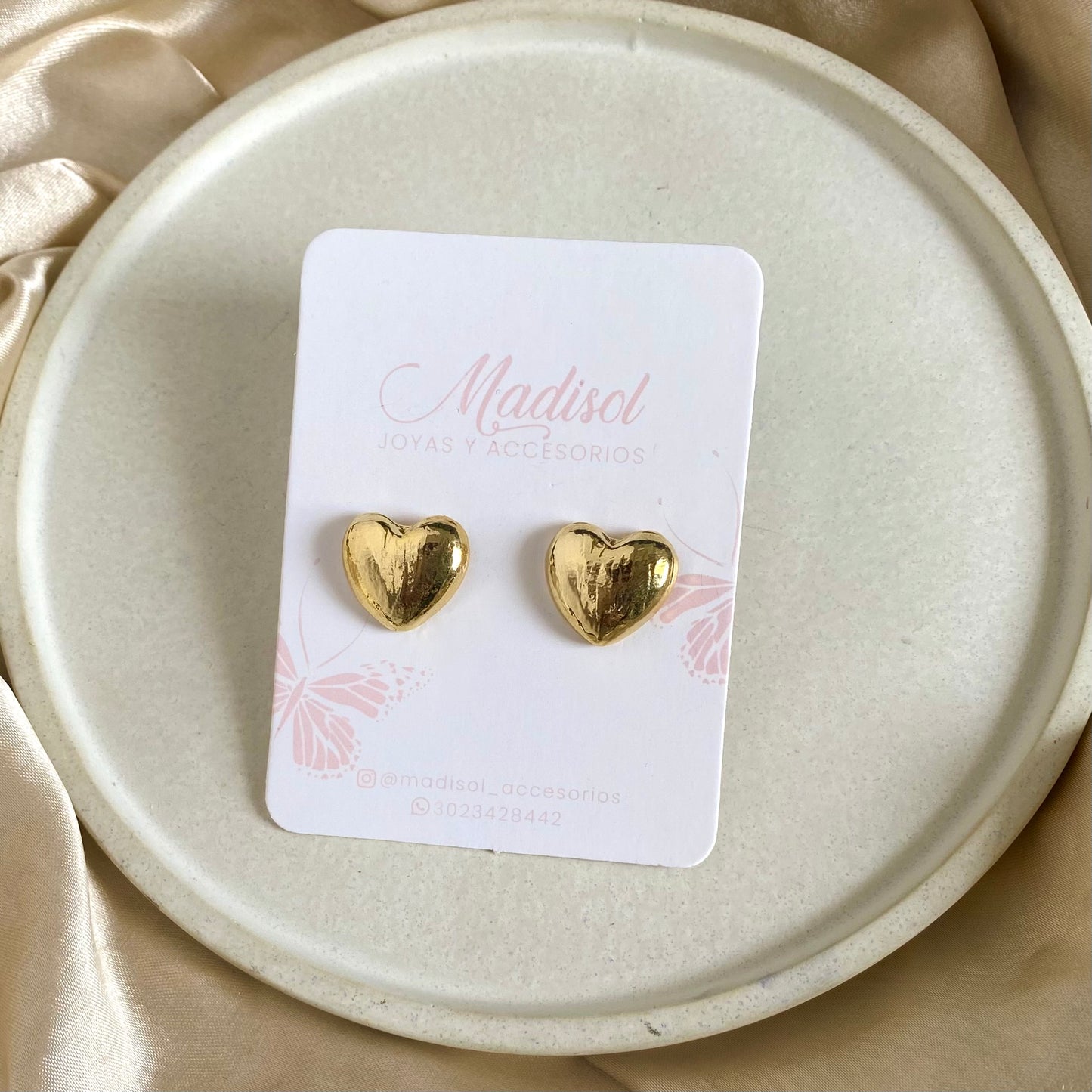 Topos corazón textura