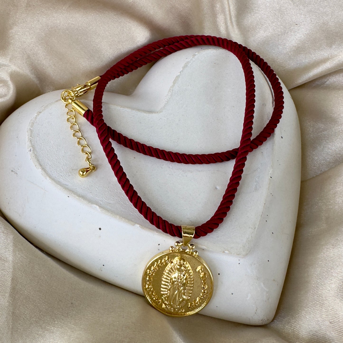 Collar cordón Guadalupe