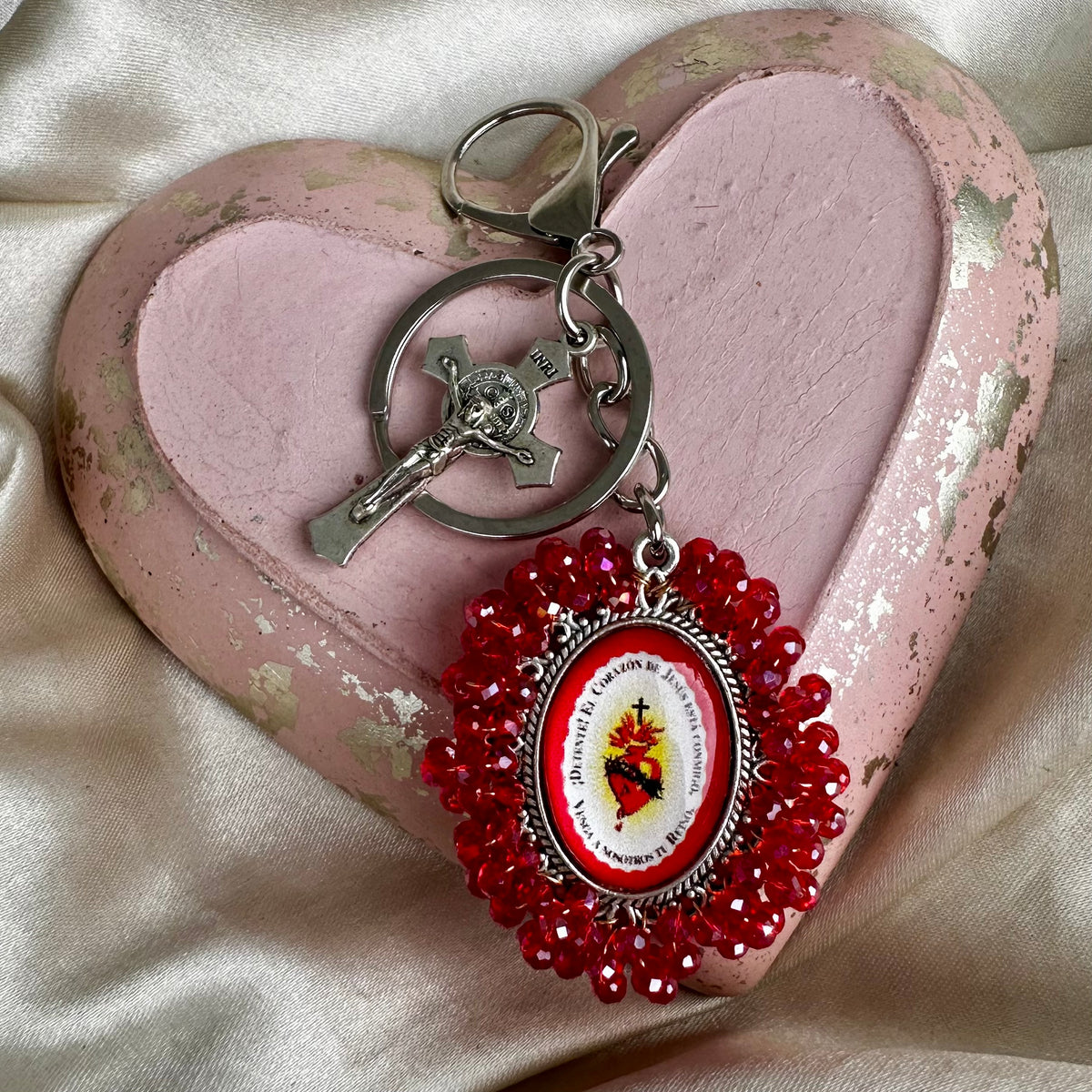 Llavero sagrado corazón