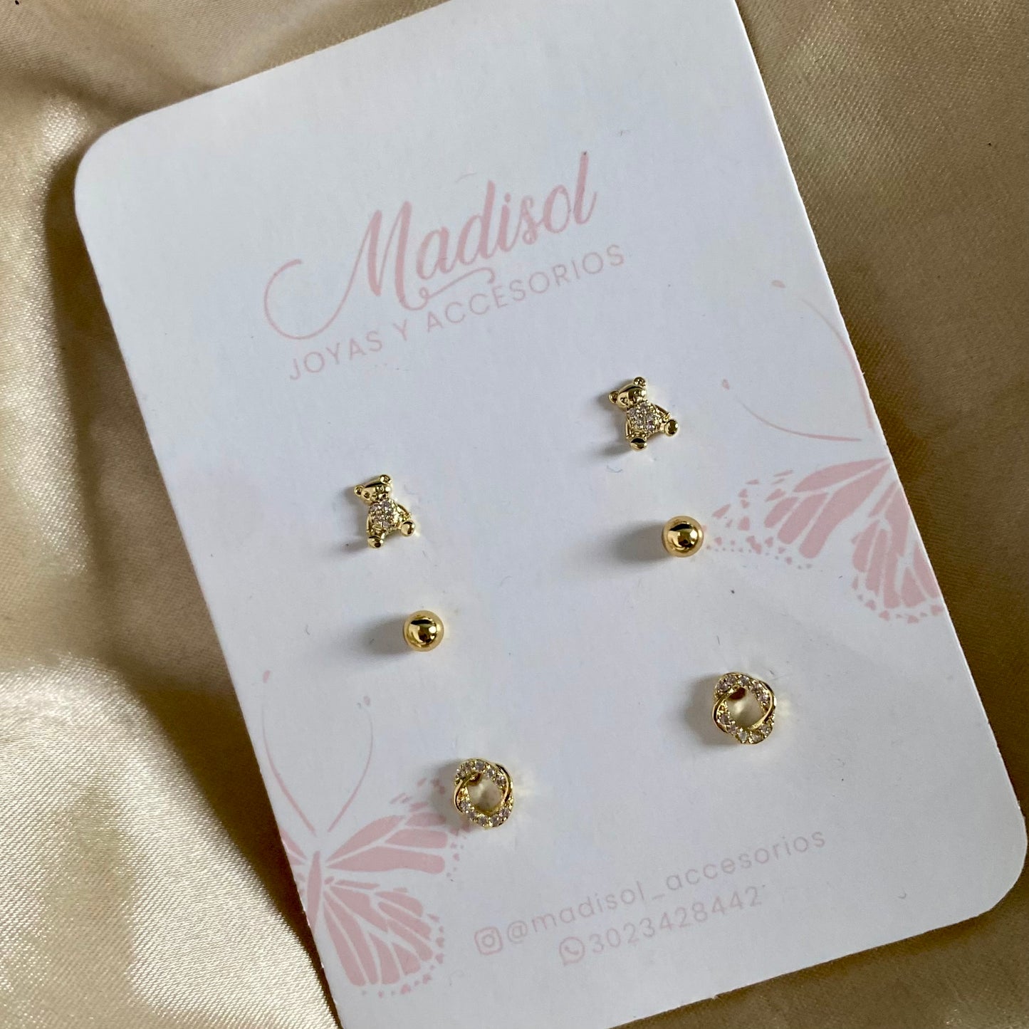 Set de topos mini oso