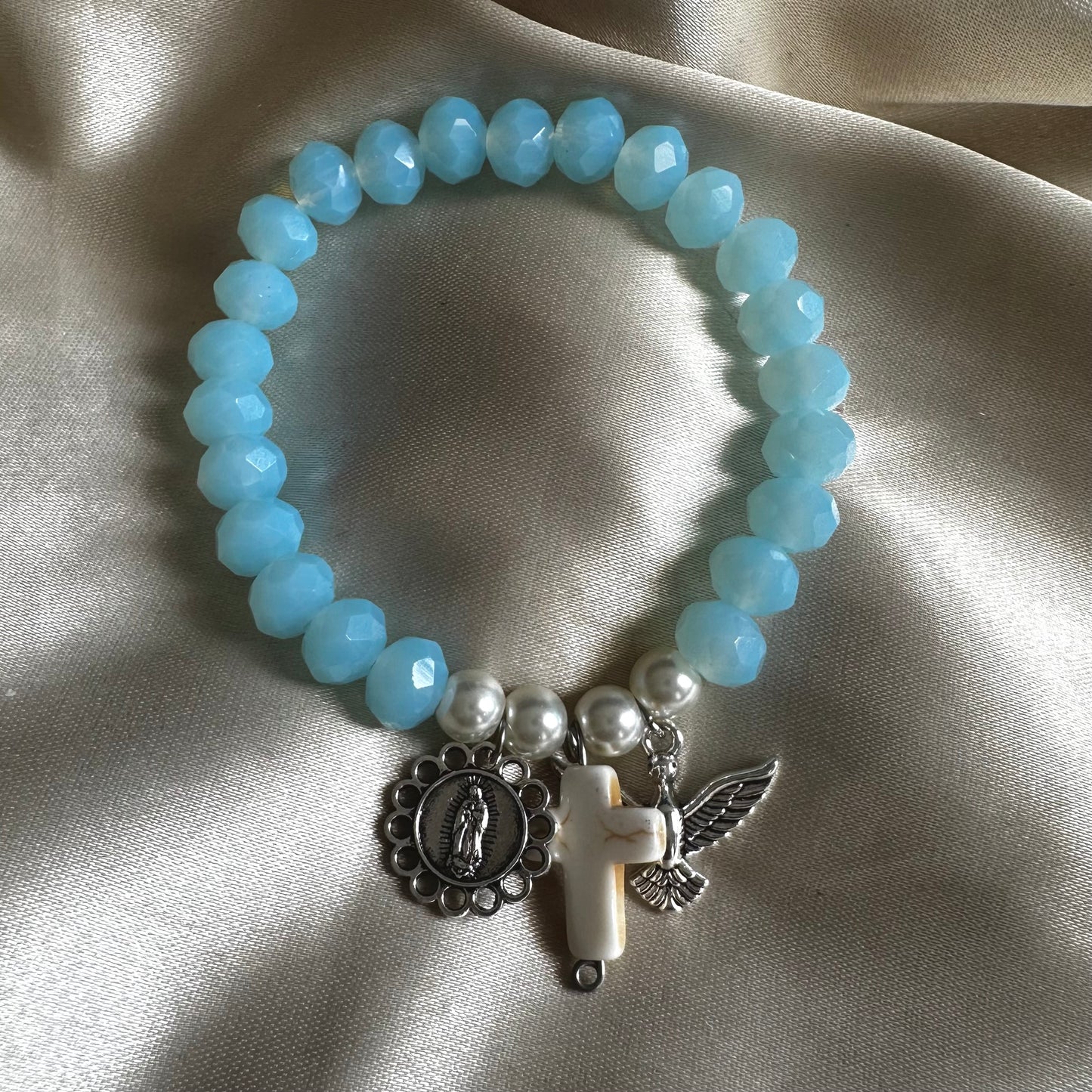 Pulsera zamak Guadalupe
