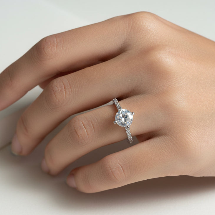 Anillo solitario