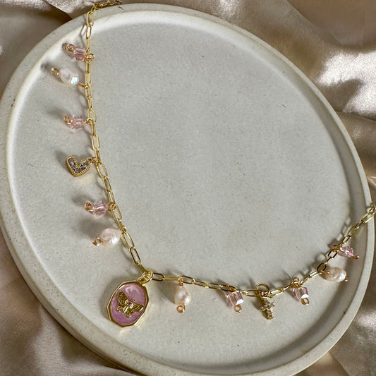 Cadena multidijes rosa