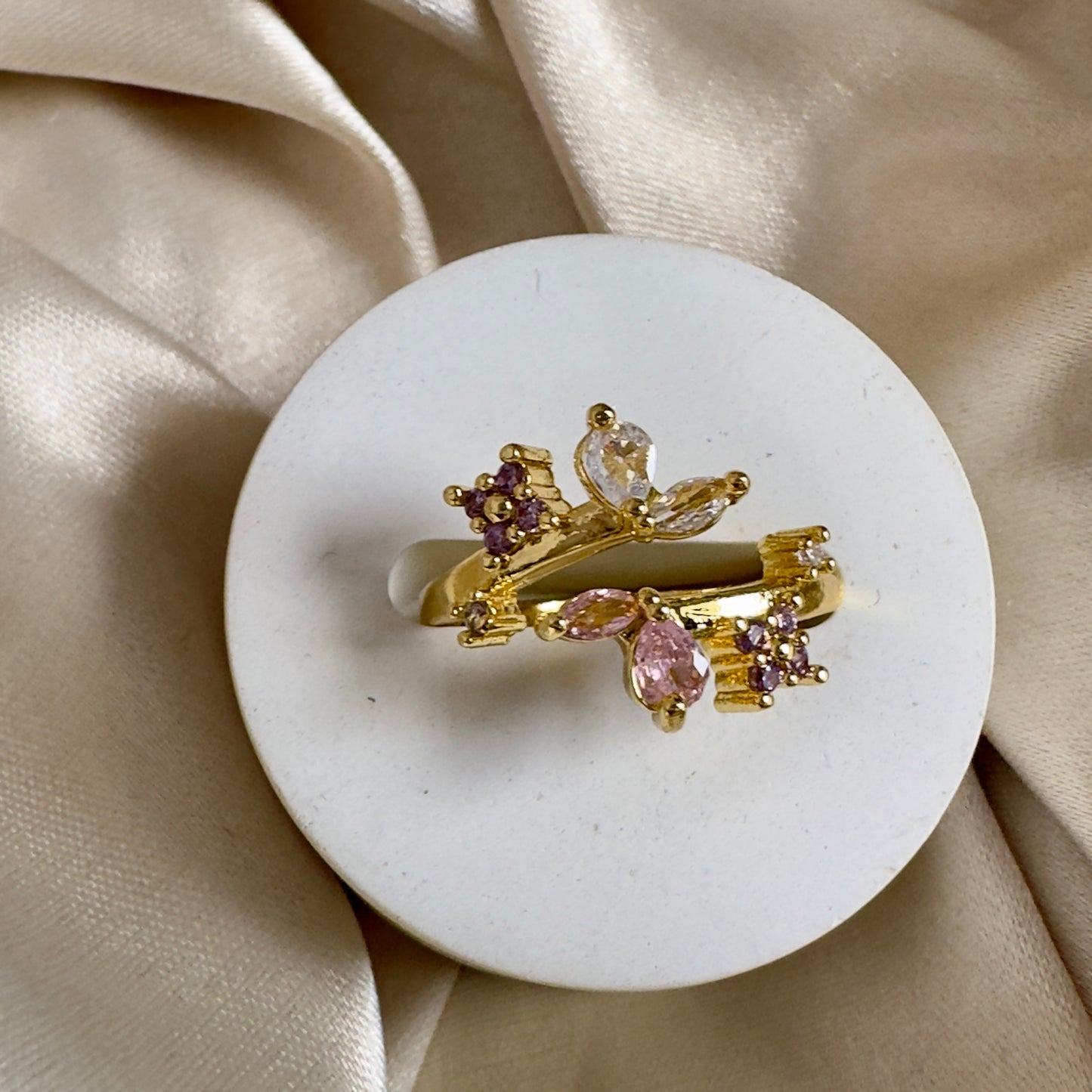 Anillo beauty flowers