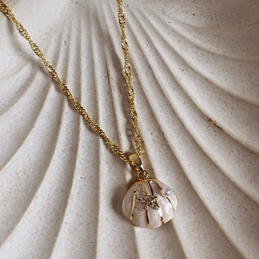 Cadena Conchita nacarada