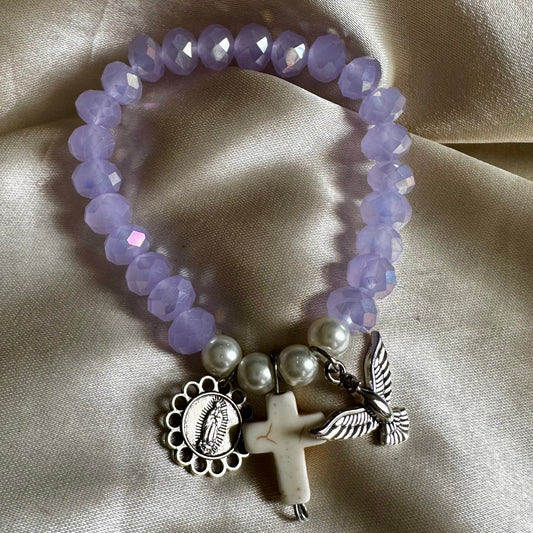 Pulsera zamak Guadalupe