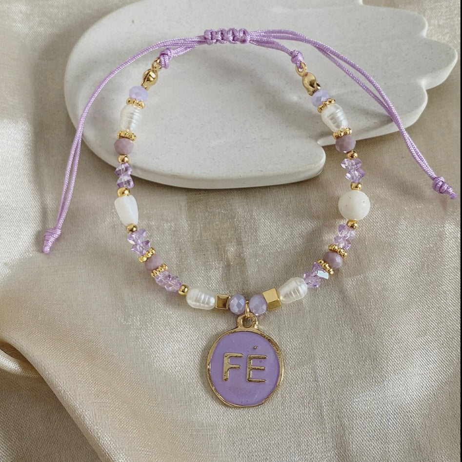 Pulsera tipo manilla fe