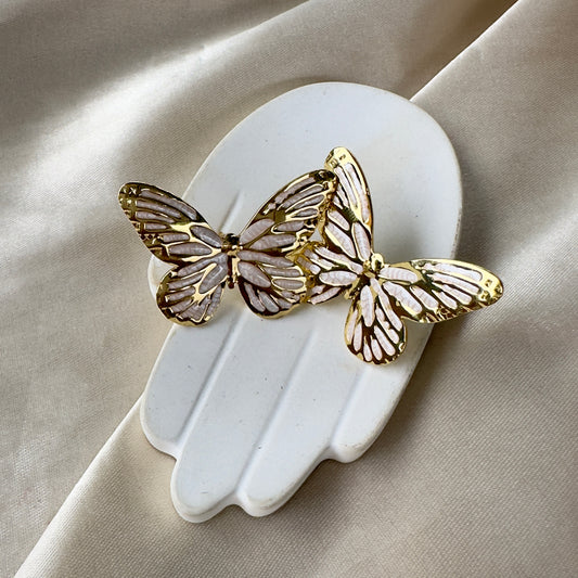 Aretes mariposas