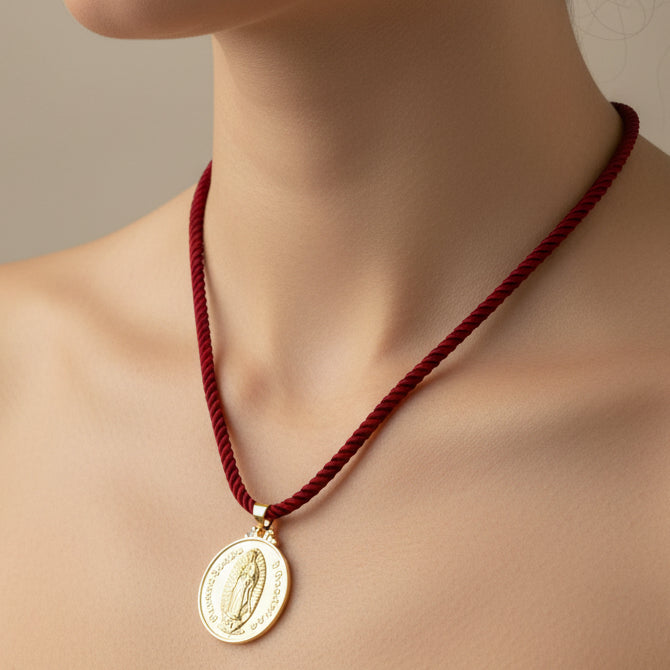 Collar cordón Guadalupe