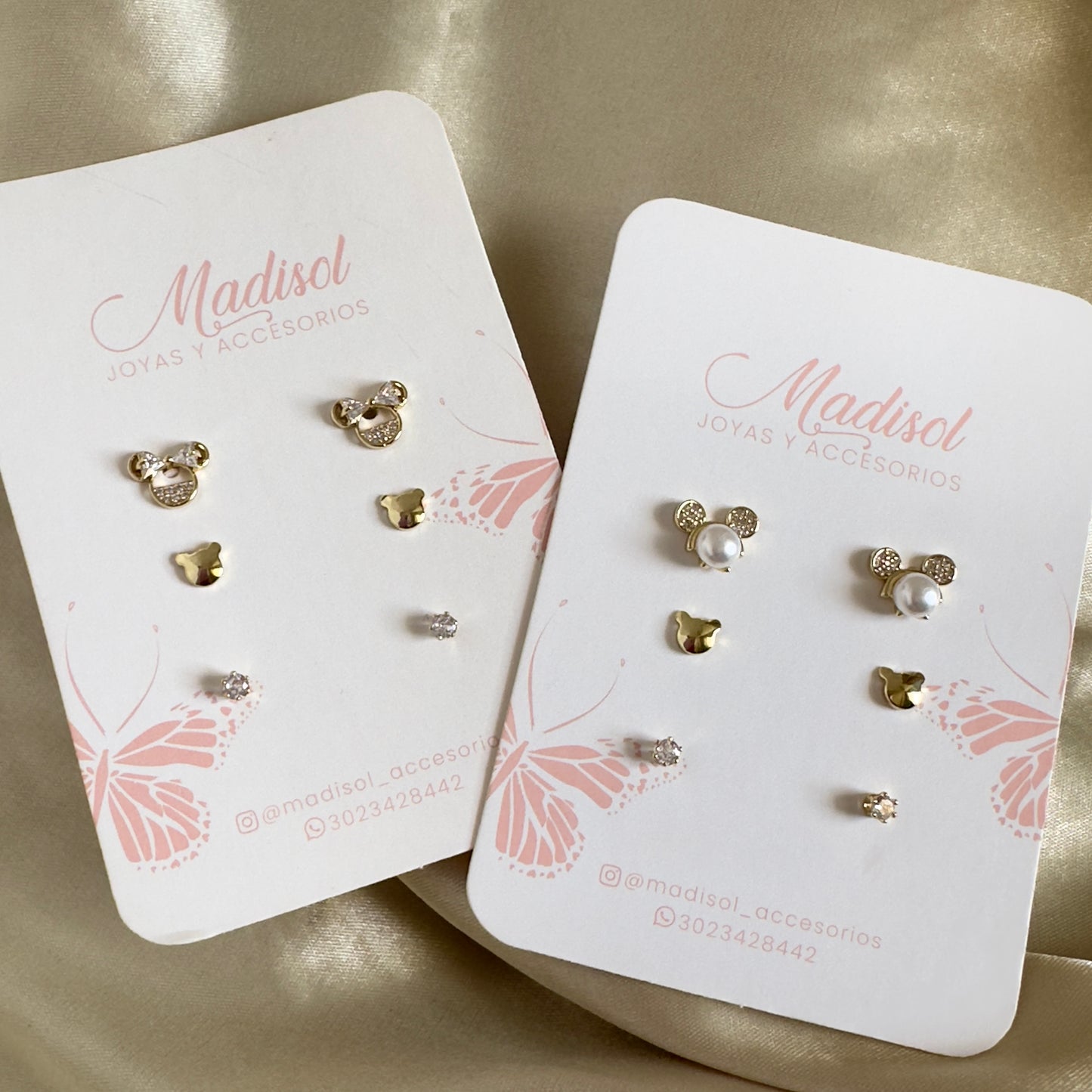 Set topitos Mickey y Minnie