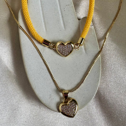 Set corazón 💛
