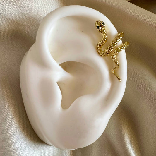 Earcuff serpiente larga