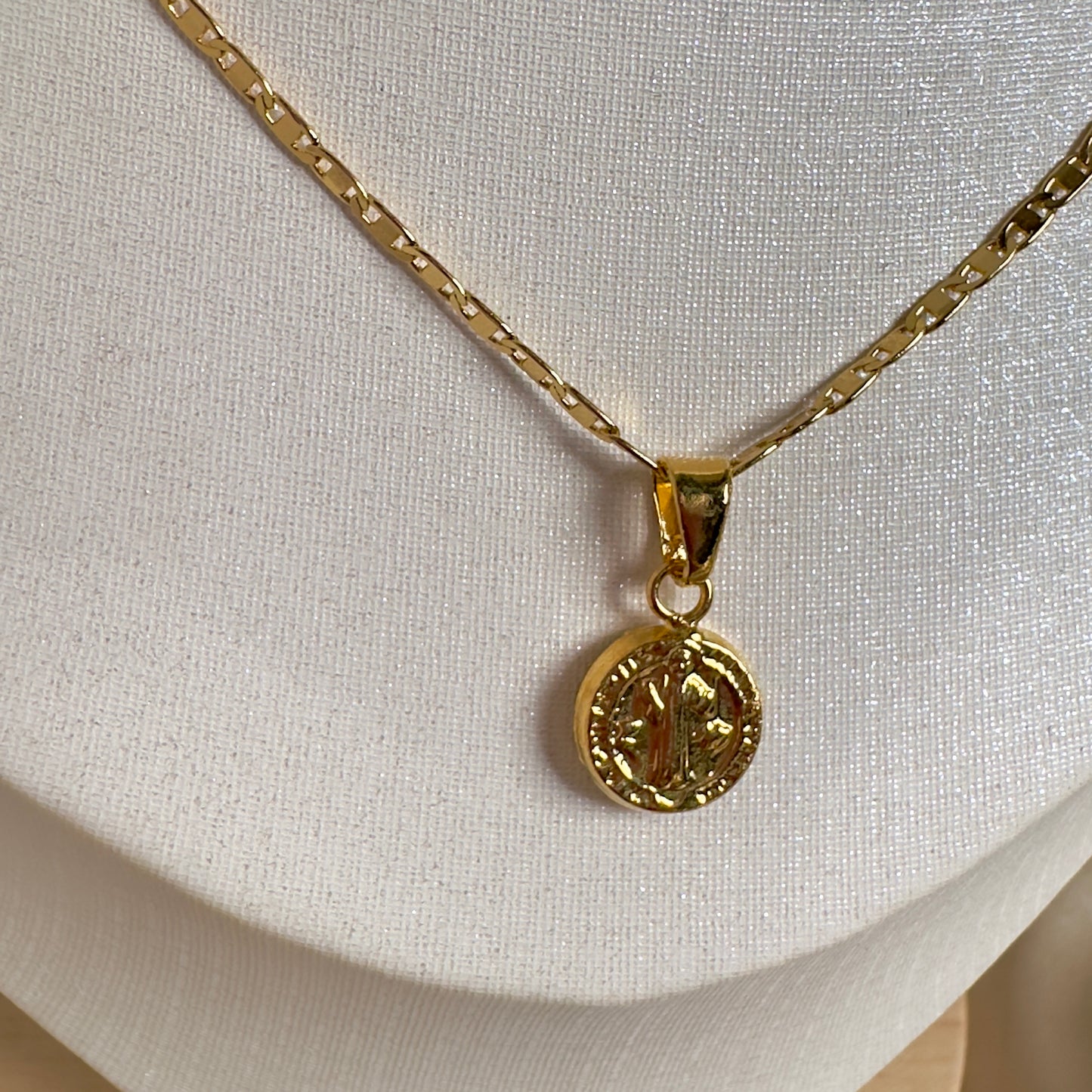 Cadena oro laminado San Benito