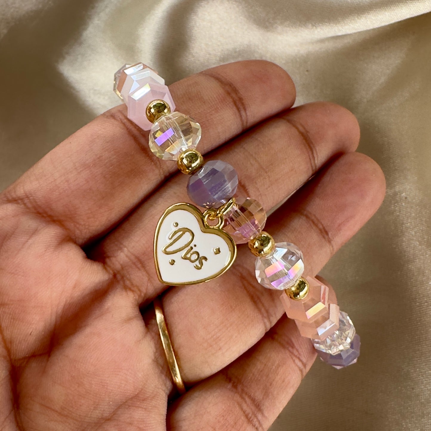 Pulsera cristal Dios