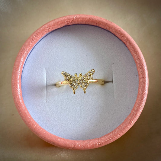 Anillo mariposa circones
