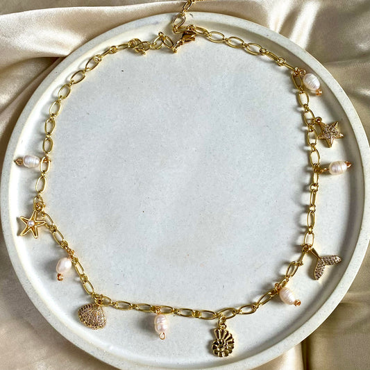 Collar multidijes mar blanco