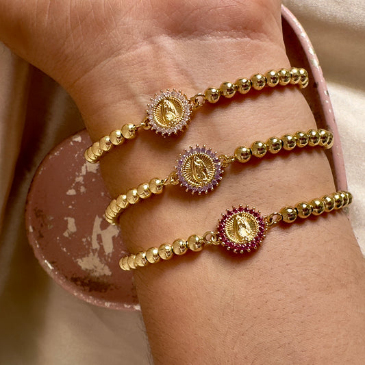 Pulsera virgen colores