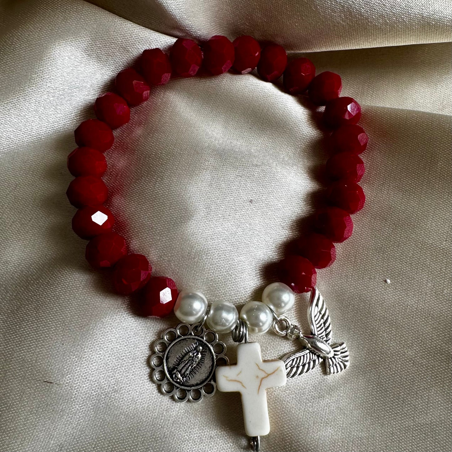 Pulsera zamak Guadalupe