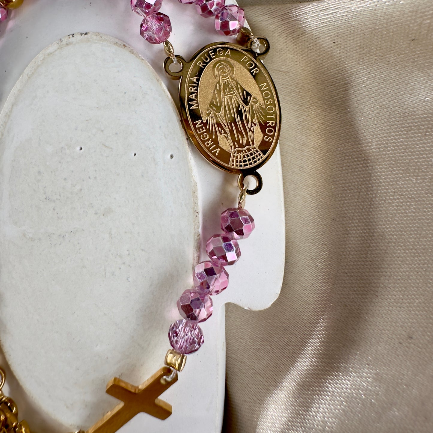 Rosario pulsera acero Milagrosa