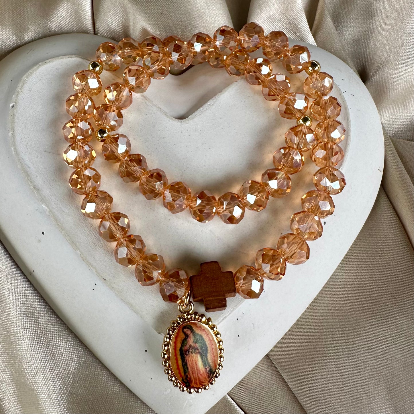 Rosario de mano Guadalupano