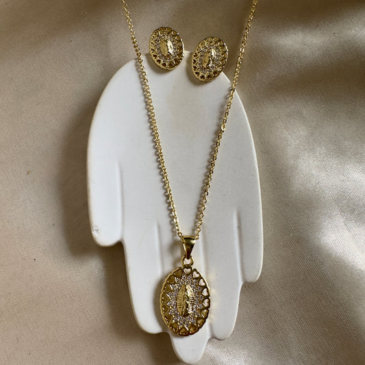 Set Guadalupe corazones