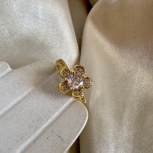 Anillo flor