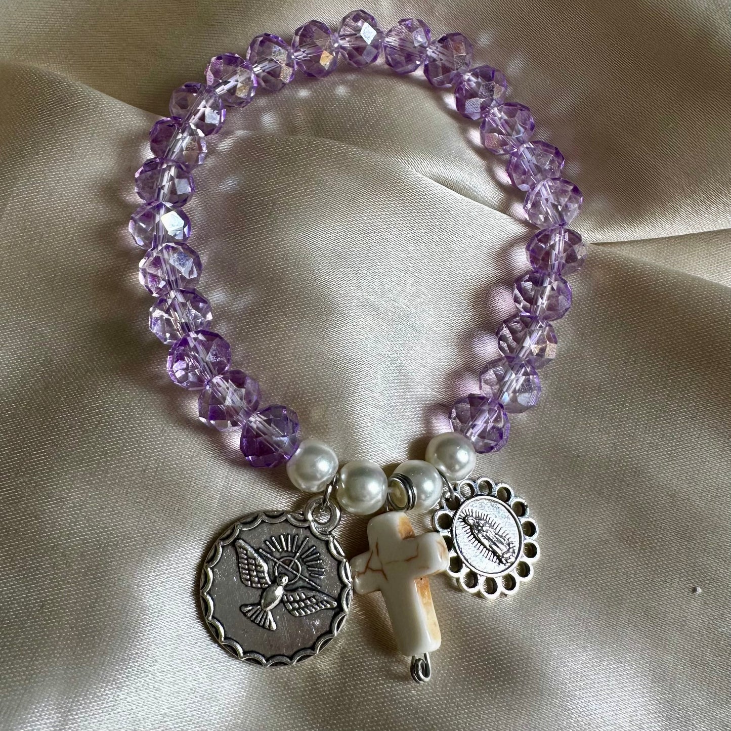 Pulsera espíritu santo zamak