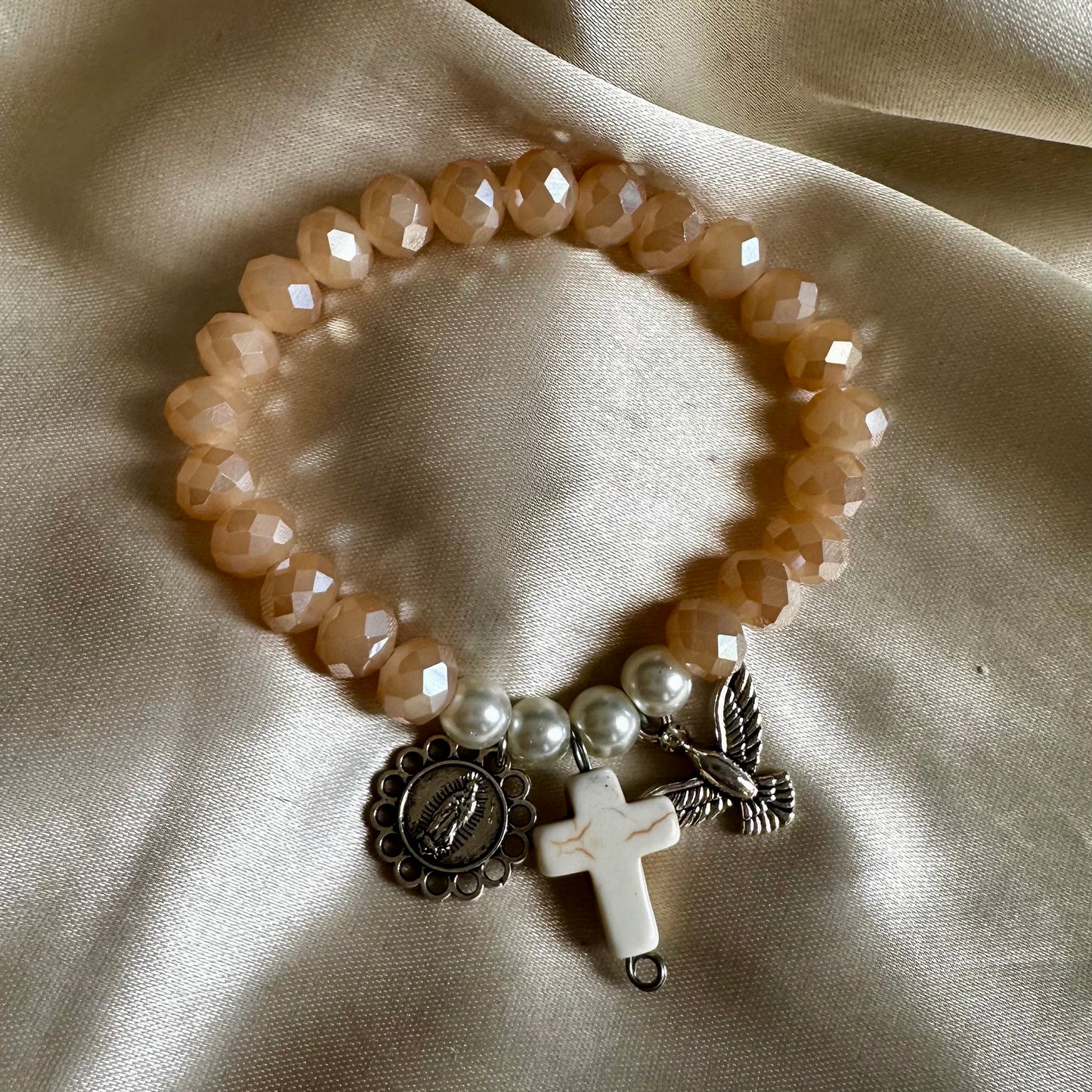Pulsera zamak Guadalupe