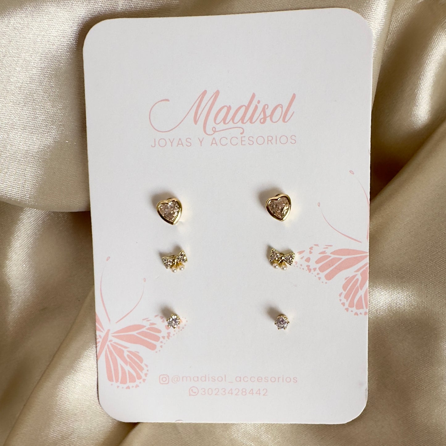 Set topos corazón lazo