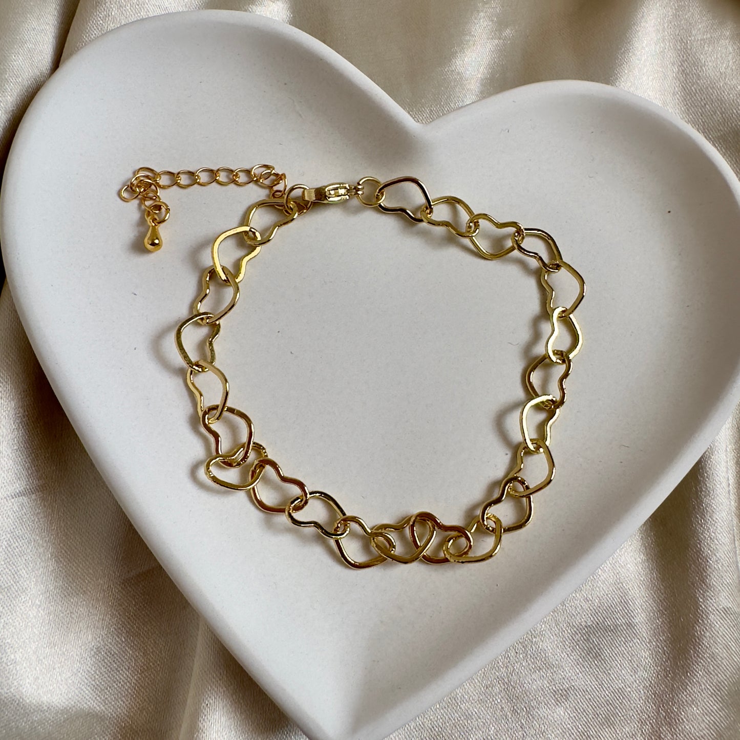 Pulsera corazones