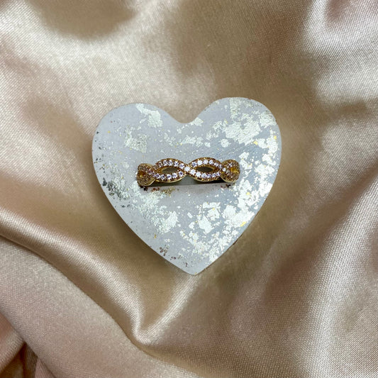 Anillo entrelazado circones