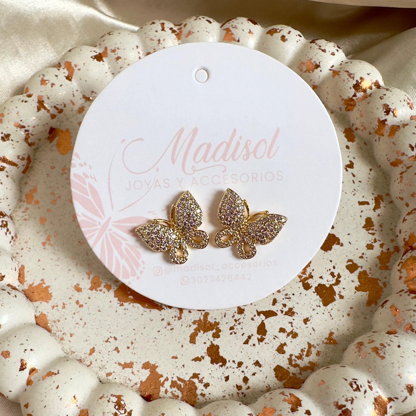 Topos mariposa circones