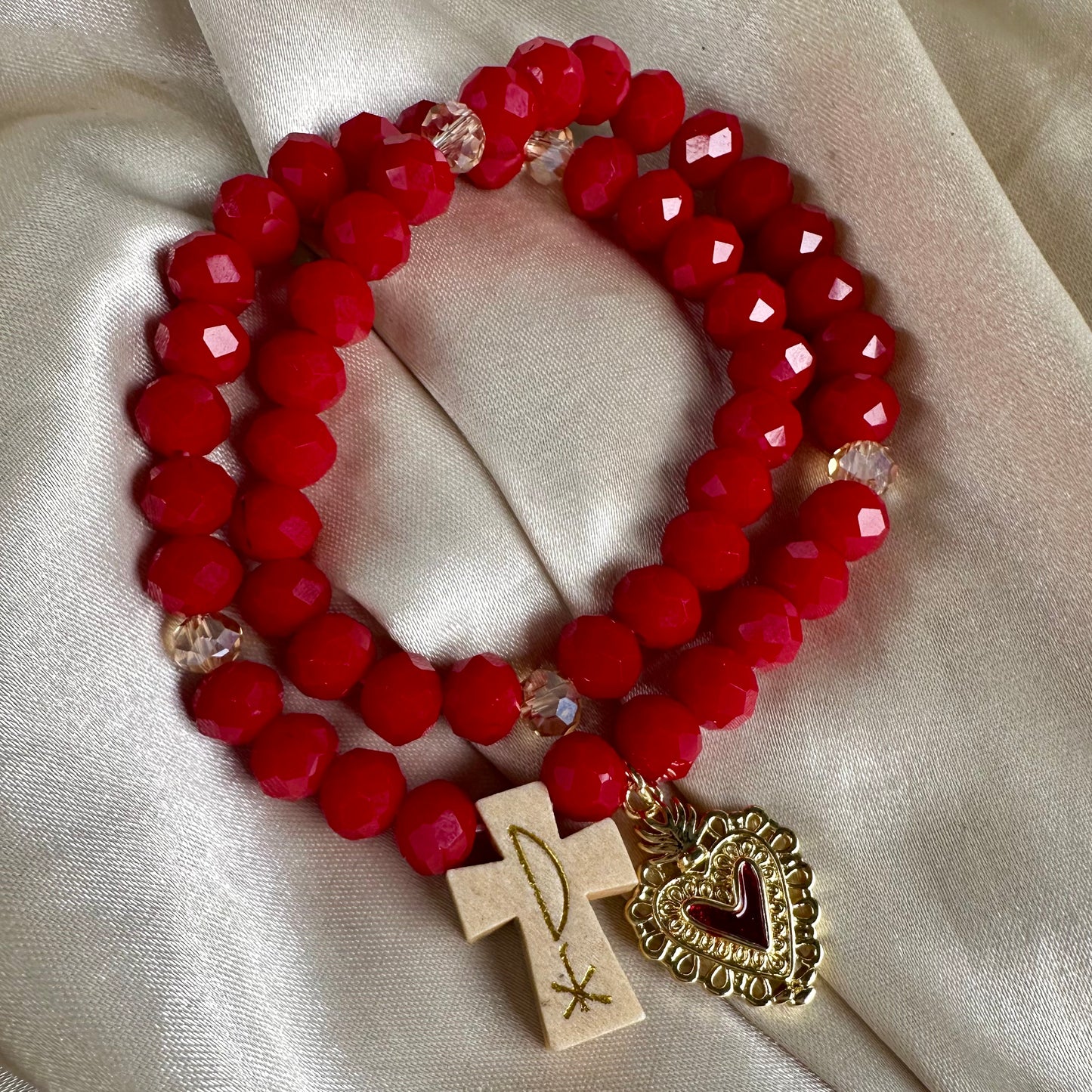 Rosario corazón sagrado