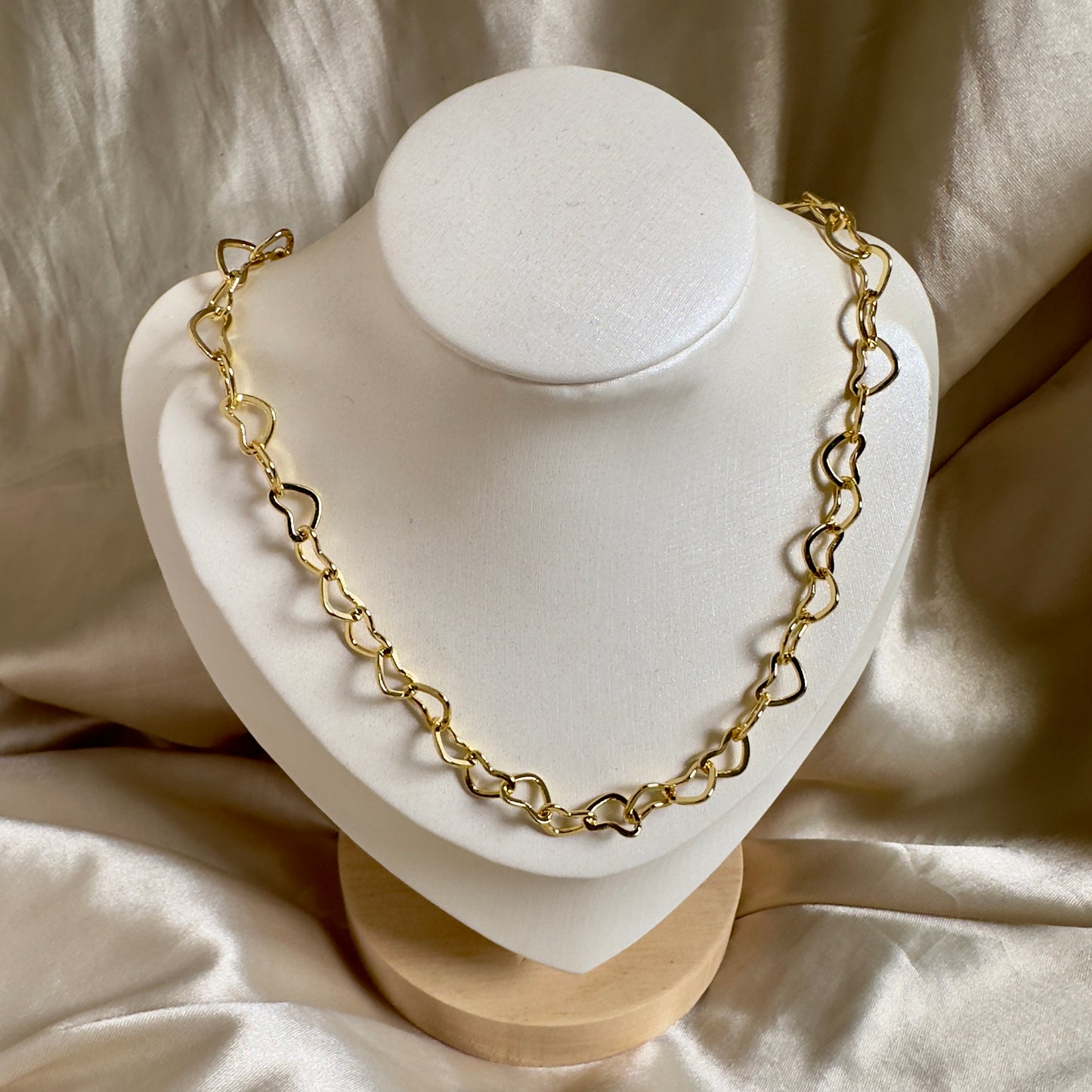 Cadena corazones