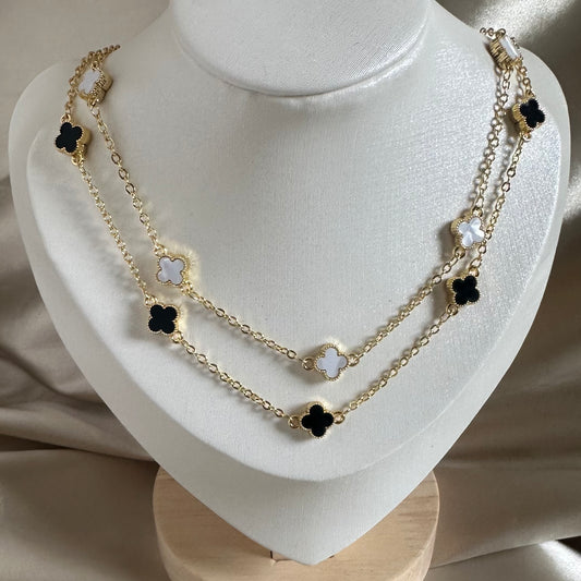 Collar mini Treboles