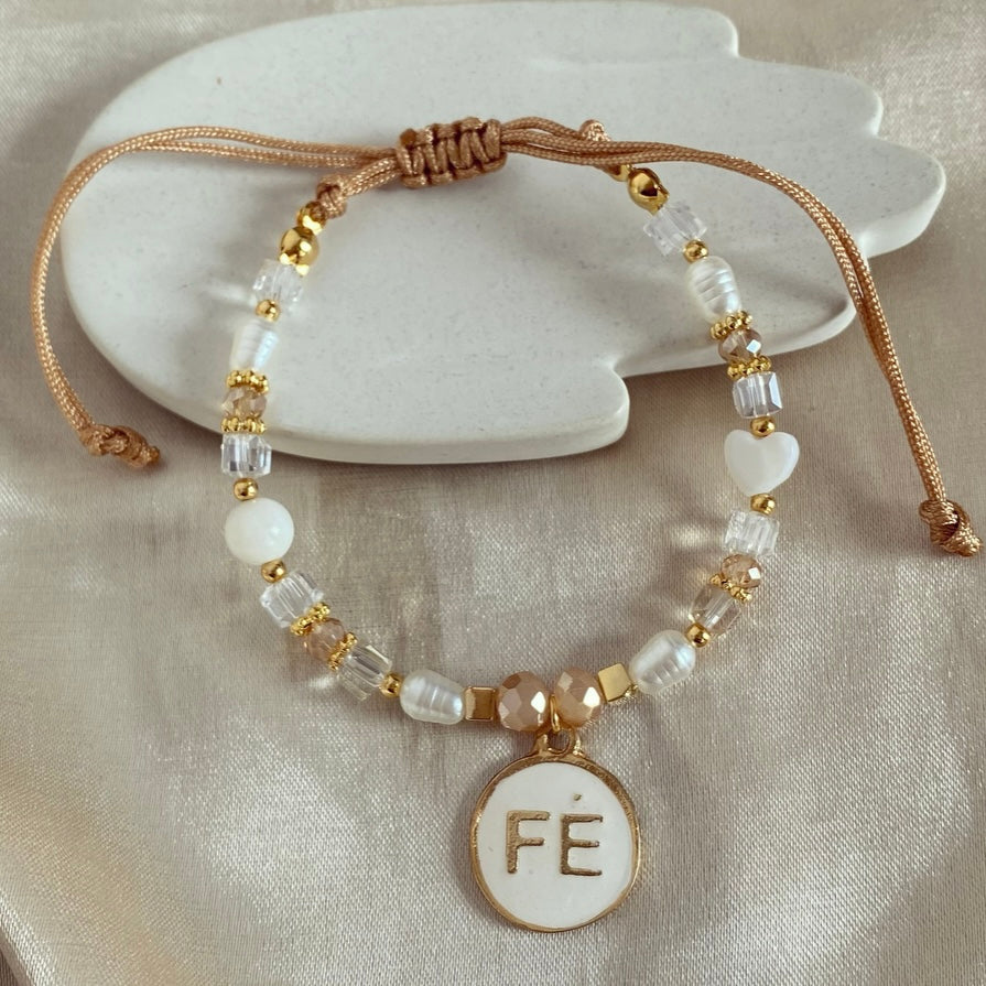 Pulsera tipo manilla fe