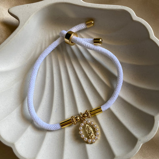 Manilla virgen perlas