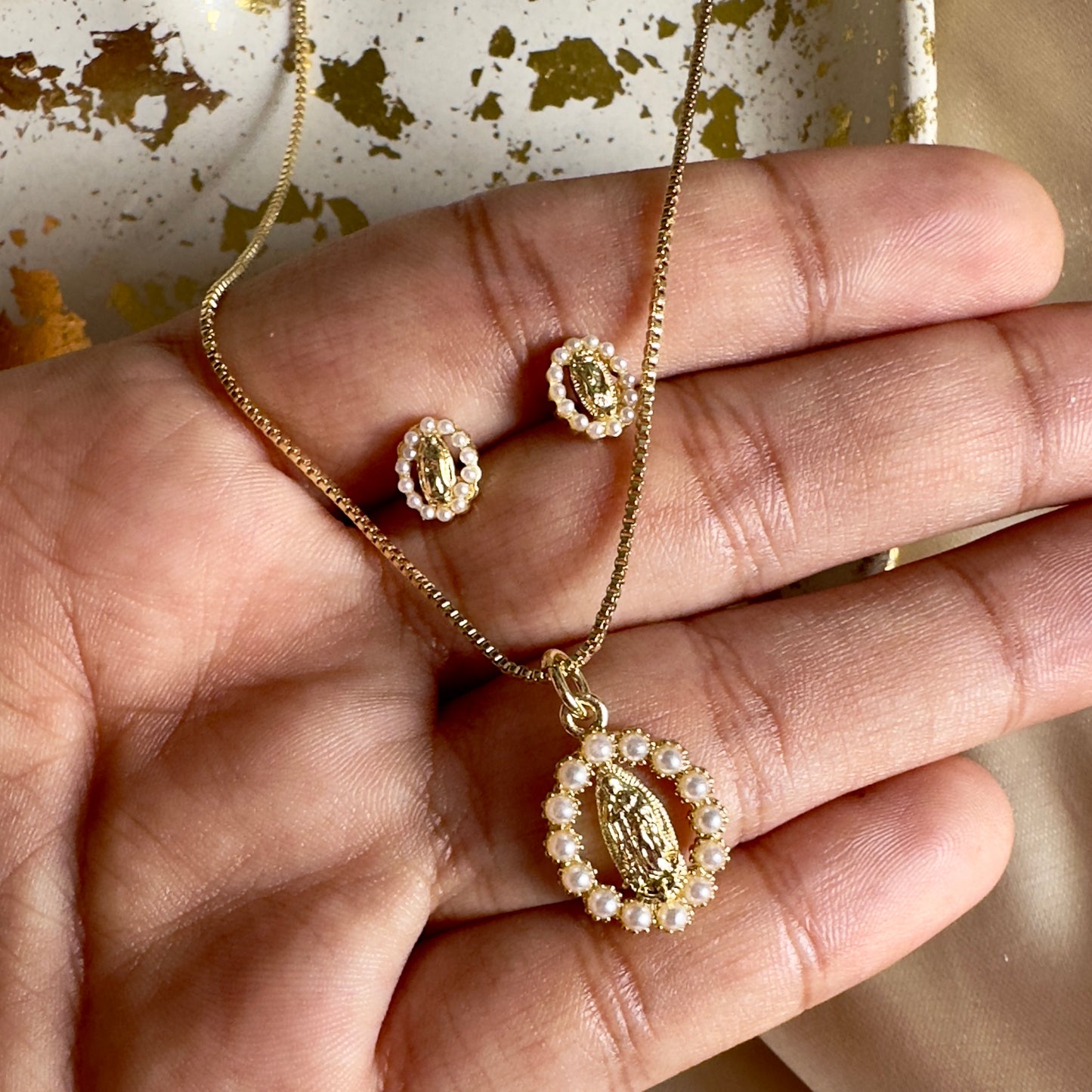 Set mini perlitas virgen