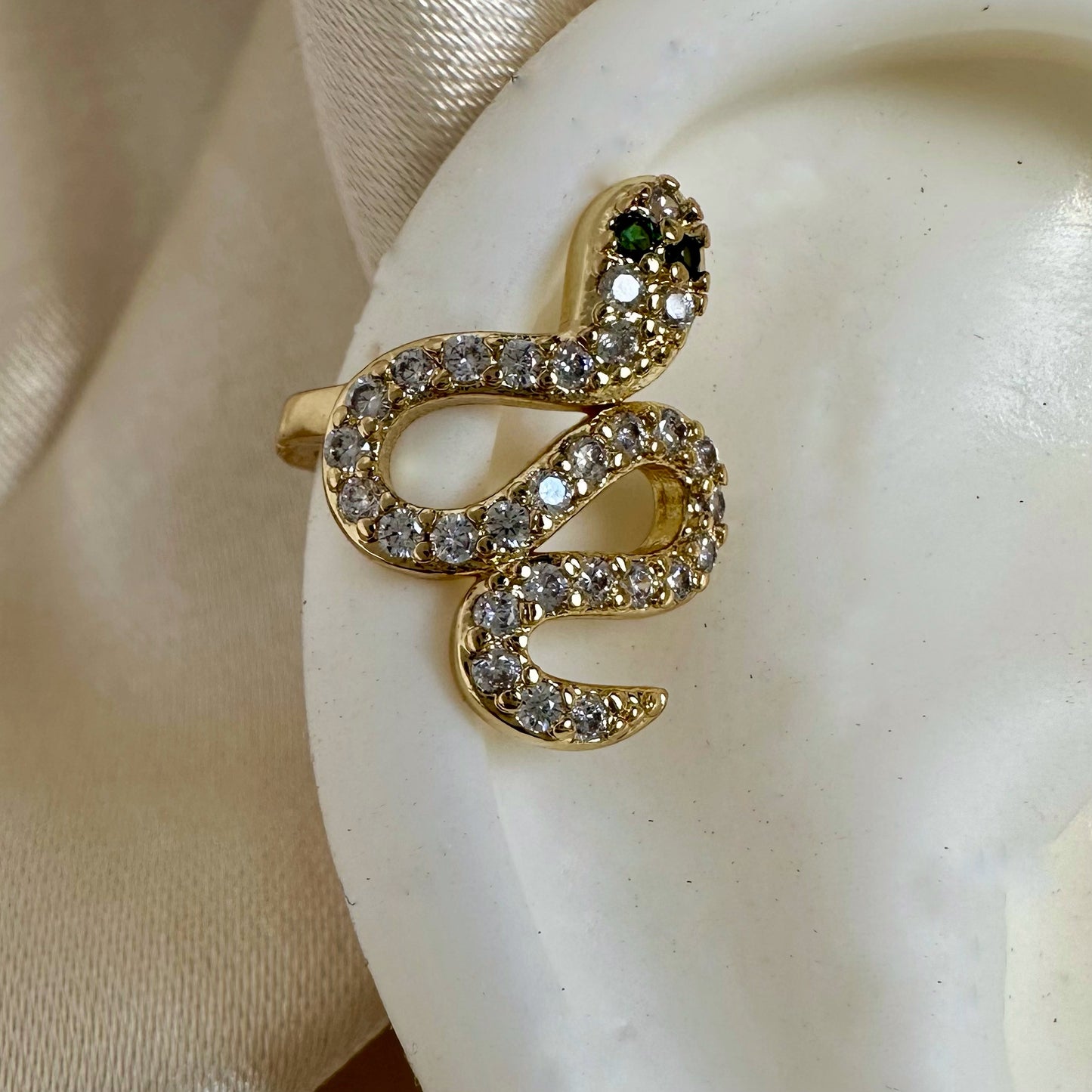 Earcuff serpiente circones