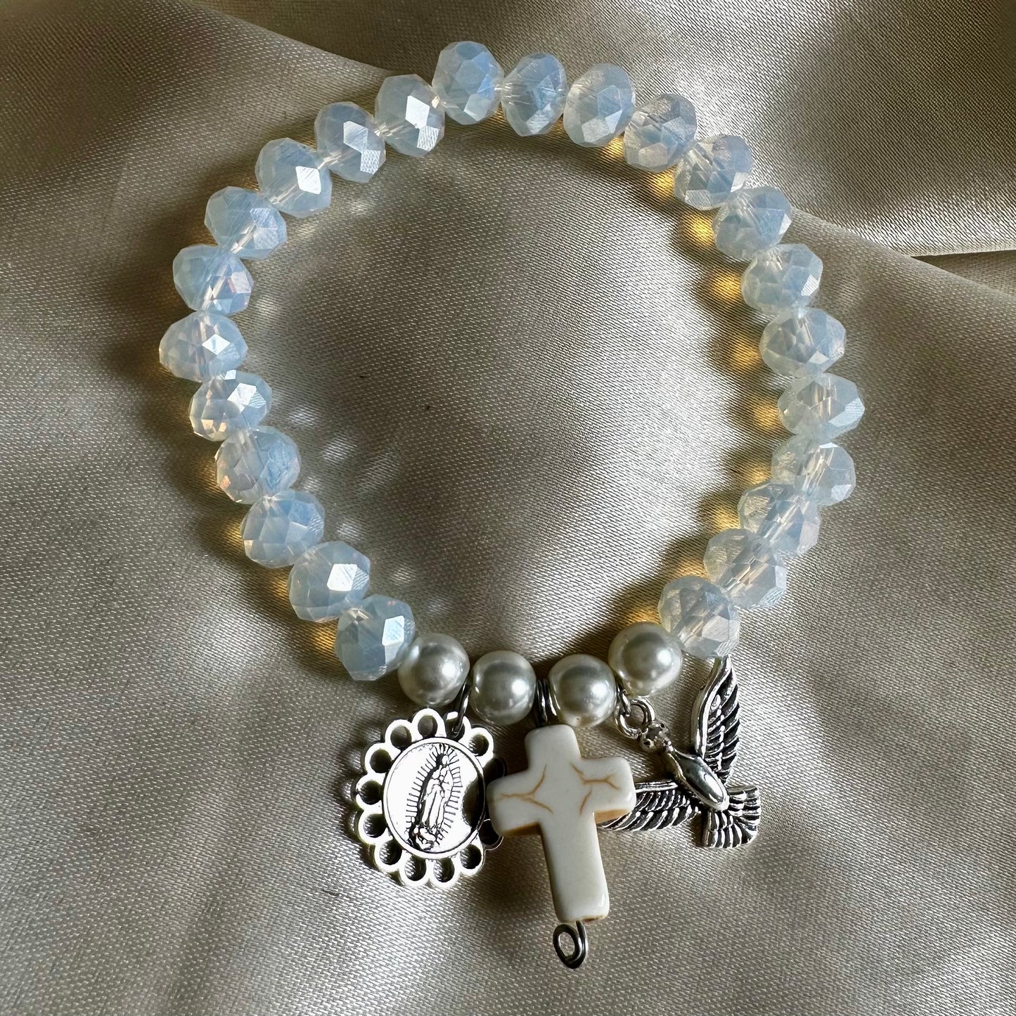 Pulsera zamak Guadalupe