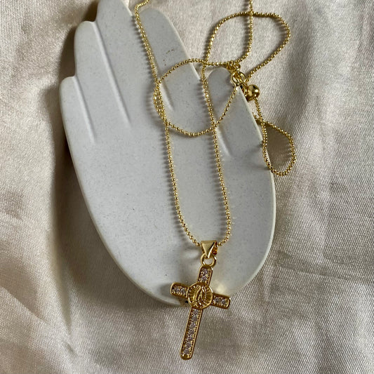 Cadena cruz Guadalupe