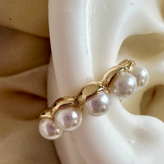 Earcuff perlitas